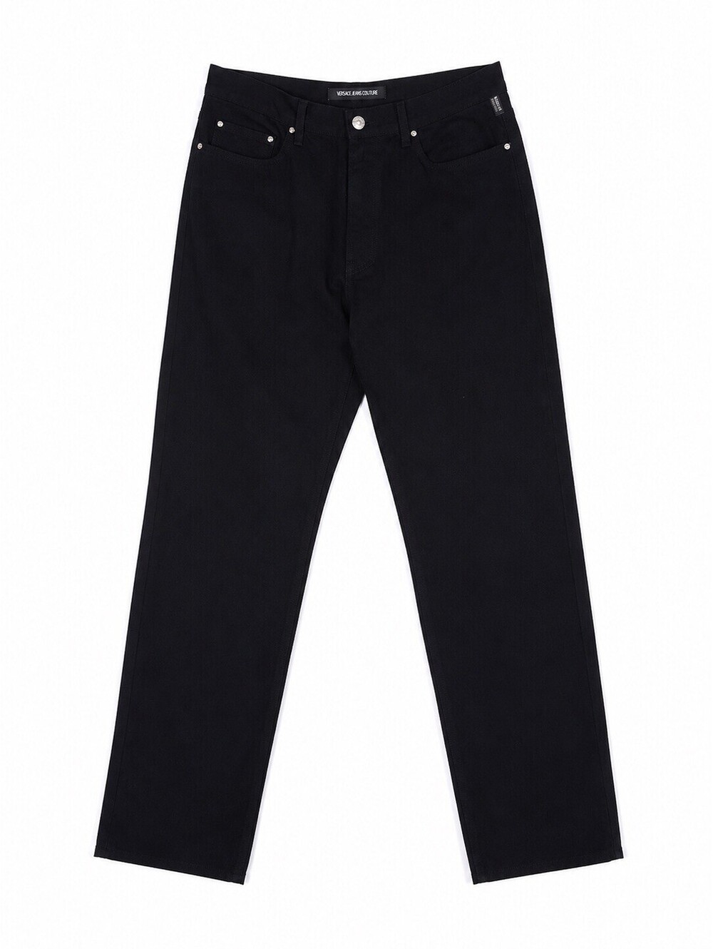 Vintage 90s VERSACE Jeans Couture Straight Leg Denim Black Medusa Italy